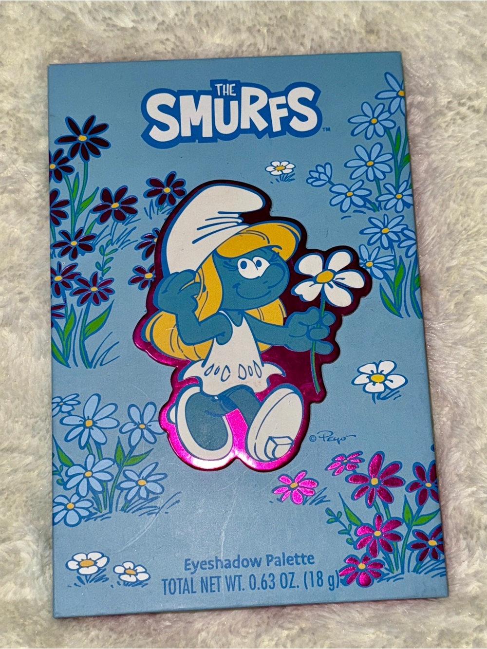The Smurfs Blue & Yellow Smurfette Eyeshadow Palette